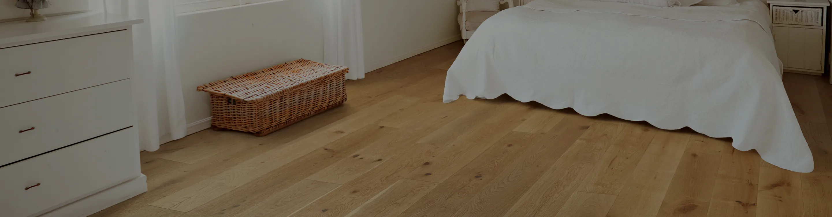 hardwood flooring installation in Columbus, IN bedroom